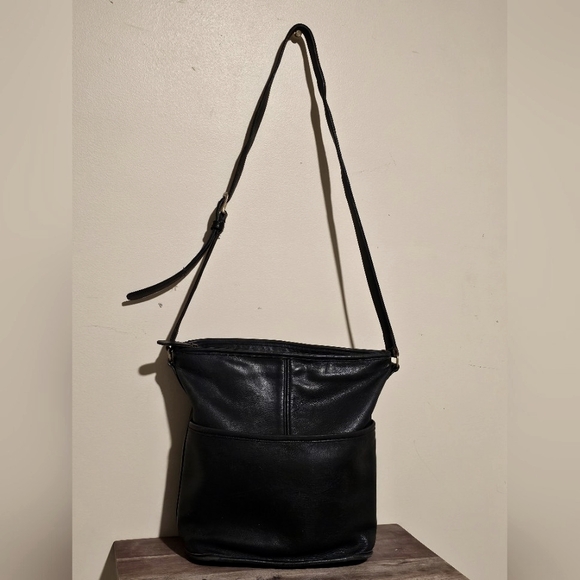 Vtg Coach 4075 Bucket Bag Purse Soft Leather Lightweight Collection USA 0742-350